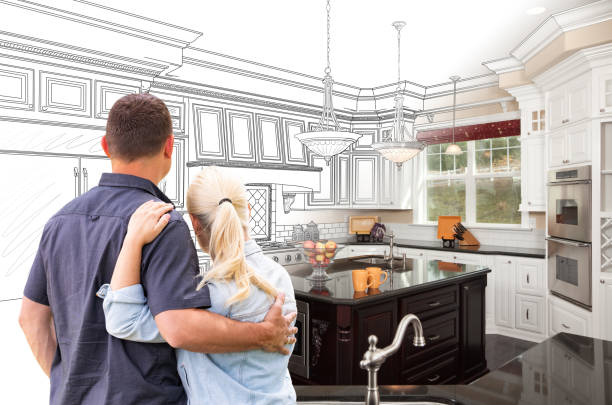 Professional Kitchen Island Installation technician working in Bellmawr, NJ